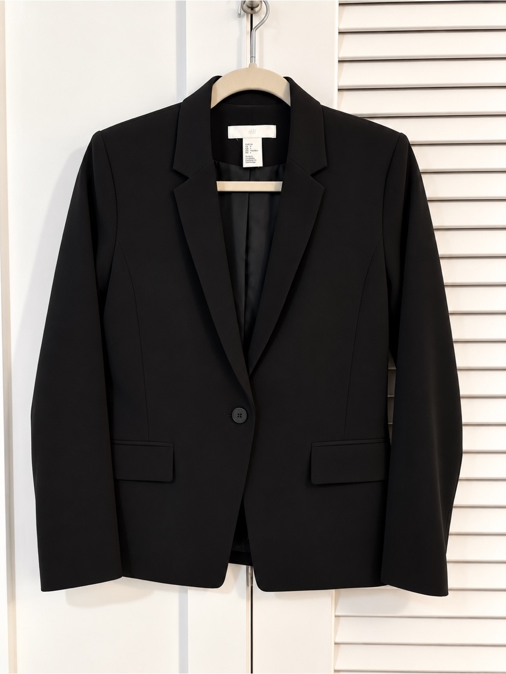Classic Black Women's Blazer - H&M